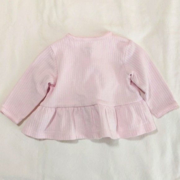 little me 2 piece organic cotton matching outfit set 6 months baby girl - Picture 5 of 8